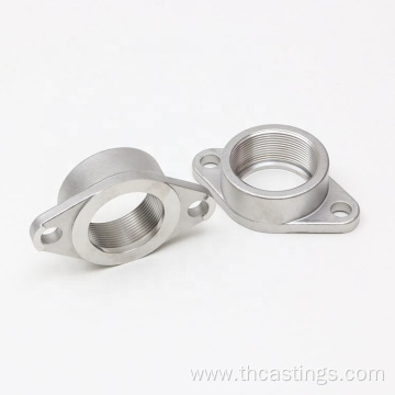 CNC machine investment casting stainless steel flanges